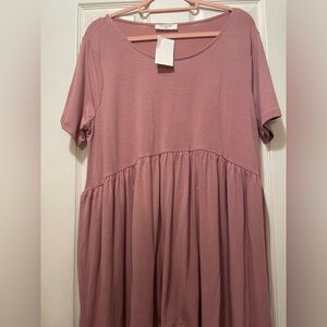 Mauve Tiered Tunic